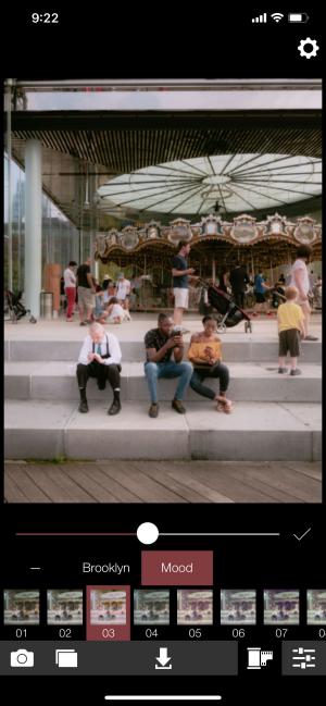 Áp dụng nhiều bộ lọc khác nhau