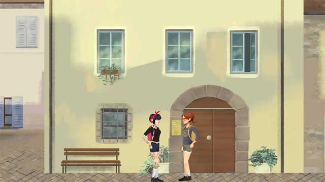 Bạn có thể nói chuyện với một loạt các nhân vật ở mỗi địa điểm