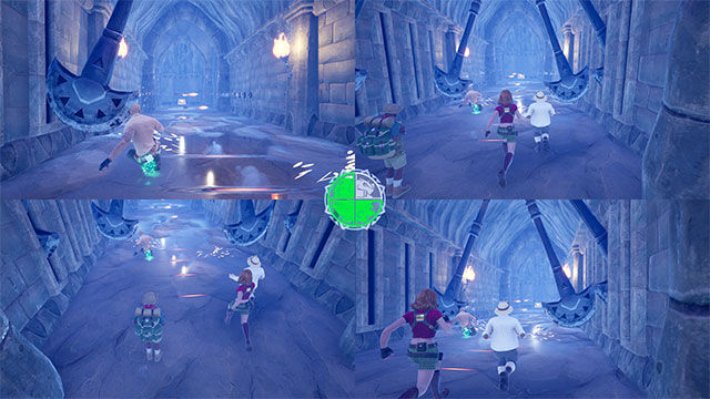 Chơi game nội bộ trên màn hình chia nhỏ hoặc đấu online trong Jumanji: The Video Game