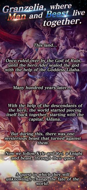 Trong thế giới Granzelia, con người và quái thú cùng tồn tại