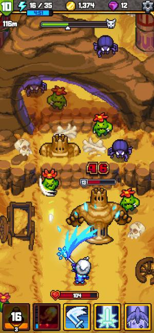 Trở thành anh hùng cứu thế giới khỏi tay thế lực đen tối trong Dash Quest 2