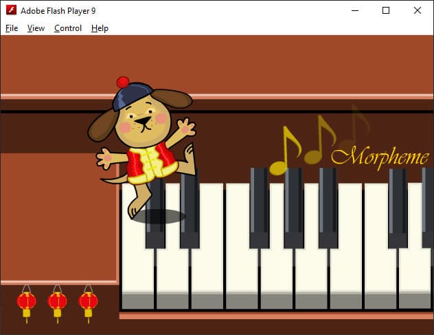 Gấu chơi Piano