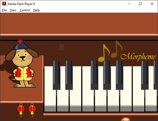 Luyện đánh đàn piano theo chú gấu