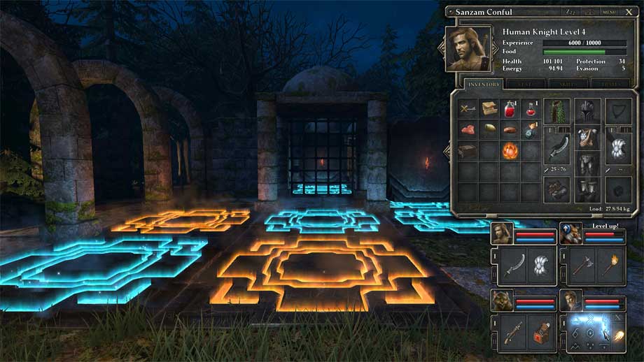 Hệ thống cạm bẫy trong Legend of Grimrock 2