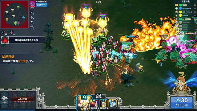 Gameplay của Eternal Battlefield nhấn mạnh vào tinh thần đồng đội trên chiến trường