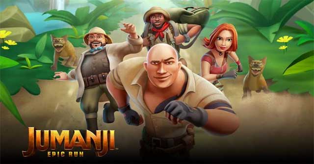 Bước vào một cuộc phiêu lưu mới đến thế giới Jumanji trong game Jumanji: Epic Run 