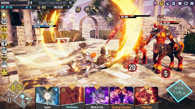 Phát huy sức mạnh của mỗi lá bài để ra đòn tấn công, áp đảo đối thủ và chiến thắng