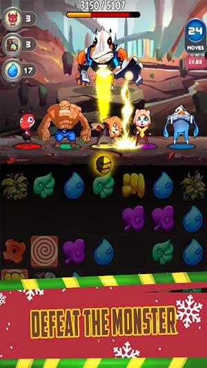 Đánh bại quái vật