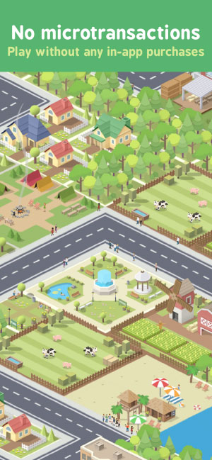 Không có việc trả tiền để thắng trong Pocket City