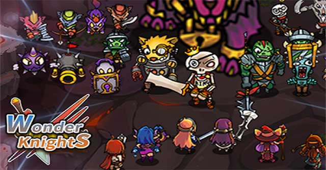 Cùng ba anh hùng bước vào cuộc phiêu lưu tiêu diệt quái vật trong Wonder Knights