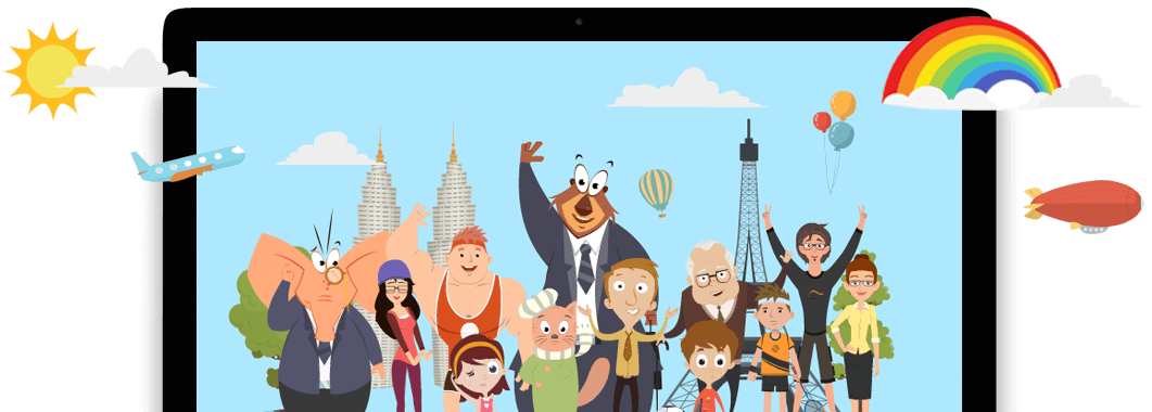 Animaker có kho hiệu ứng đồ họa hoạt hình lớn nhất