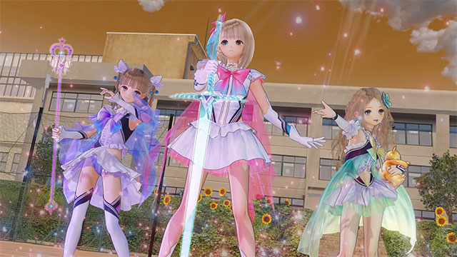 Lập team gồm 3 cô gái phép thuật xinh đẹp và mạnh mẽ trong Blue Reflection