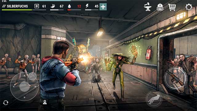 Tiêu diệt làn sóng thây ma vô tận trong Dark Days: Zombie Survival cho Android