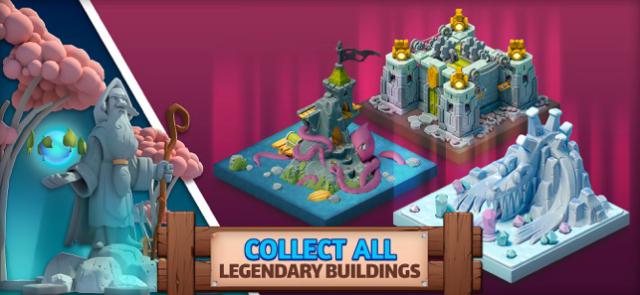 Thu thập tất cả các công trình huyền thoại 