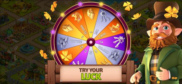 Thử vận may của bạn hàng ngày với vòng quay may mắn