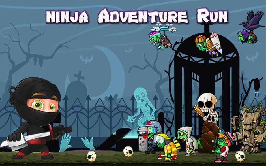 Little Ninja Run cho Android mang tới một chuyến phiêu lưu tuyệt vời trên mobile