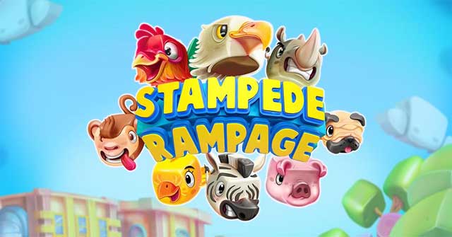 Giúp các loài động vật thoát khỏi thành phố trong game Stampede Rampage 