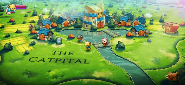 Khám phá vương quốc mèo và chó tuyệt đẹp trong game Cat Quest II 