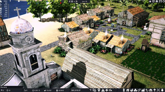 Quản lý toàn bộ thị trấn với hoạt động kinh tế, tôn giáo, văn hóa... trong Sugar Mill