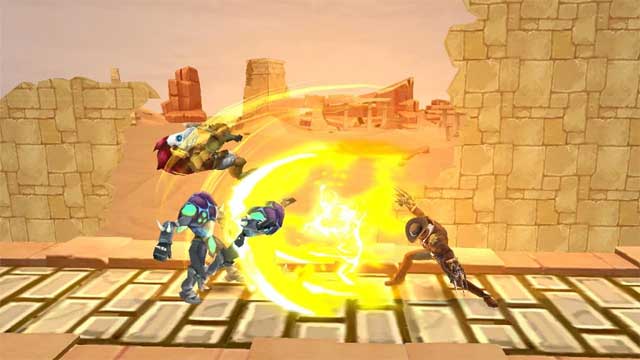 Game sở hữu đồ họa 3D hiện đại, cảnh chiến đấu sống động và hiệu ứng ấn tượng