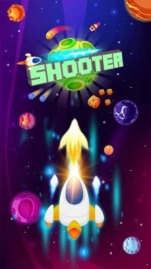 Trải nghiệm game bắn súng vui nhộn Meteorite Shooter