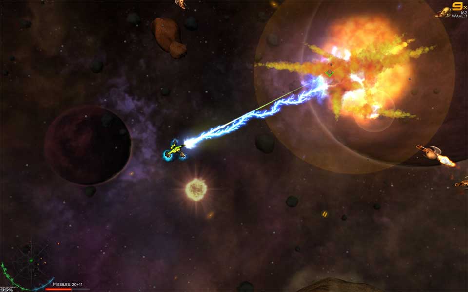 Game bắn súng trong không gian XenoRaptor