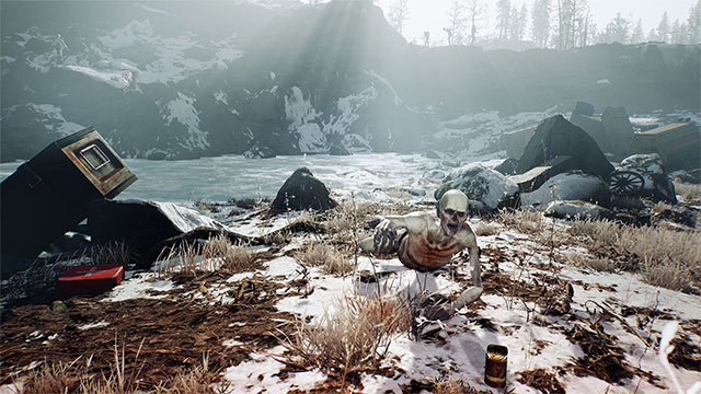 Rất nhiều thử thách đến từ môi trường, khí hậu... trong game sinh tồn Frost Fall