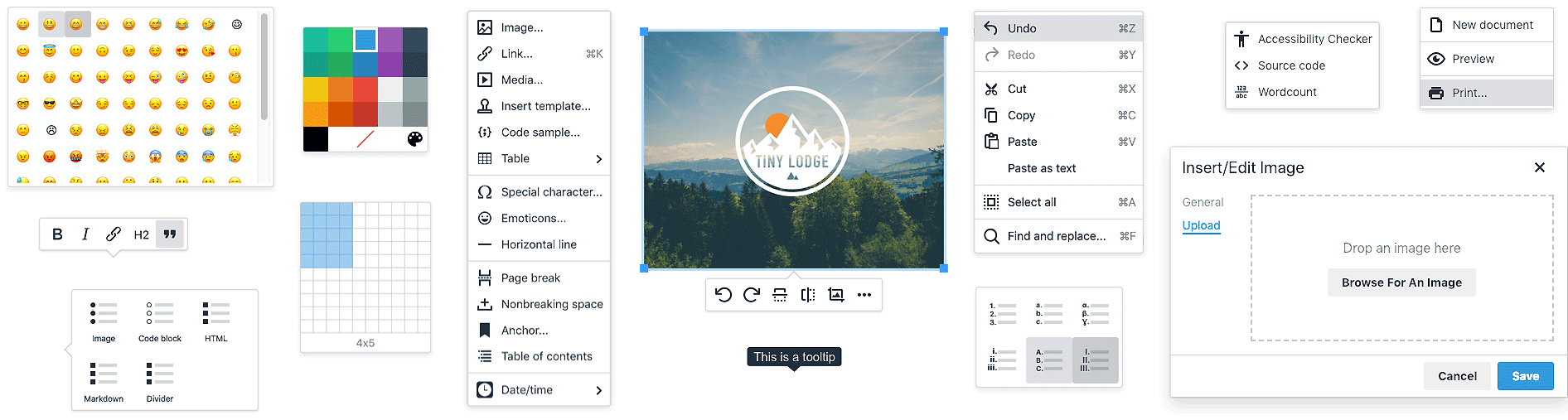 Cập nhật TinyMCE 5.1.5