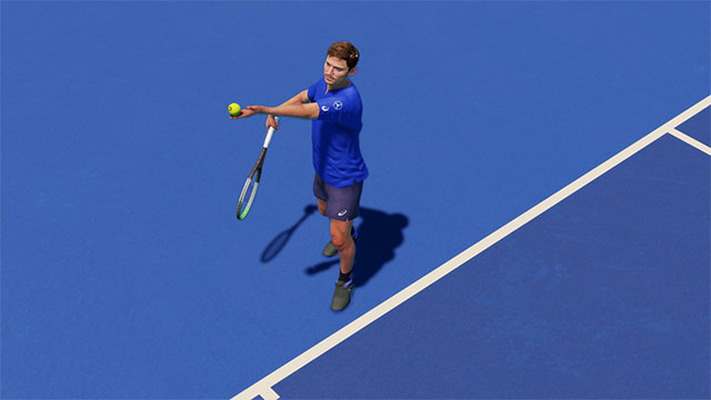 AO Tennis II mô phỏng chân thực game tennis hiện đại, chuyên nghiệp