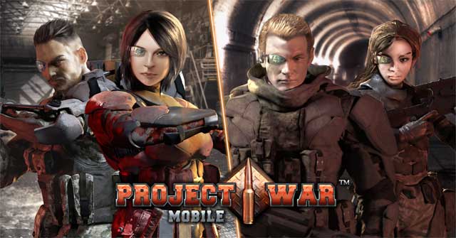 Trải nghiệm những trận bắn súng mãn nhãn trong game Project War Mobile