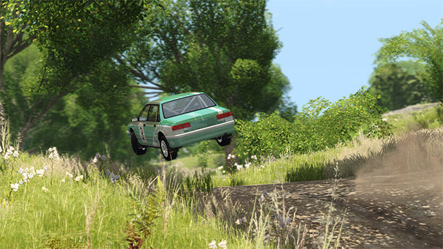Game BeamNG Drive sở hữu đồ họa đẹp, chi tiết và sinh động