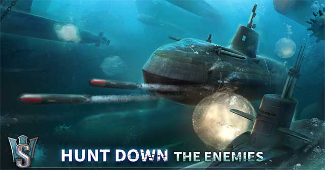 Bắn hạ mọi tàu địch trong game thủy chiến hấp dẫn World of Submarines 
