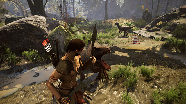 Gameplay của Reptiles: In Hunt đan xen cả yếu tố sinh tồn và hành động