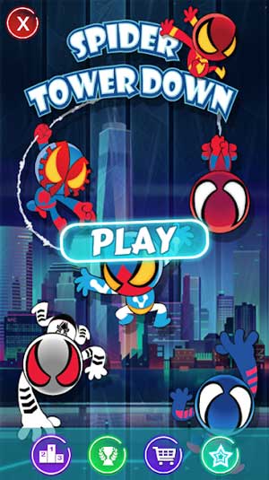 Spider Tower Down có đồ họa đẹp mắt