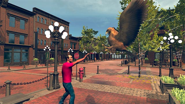 Bird Simulator mô phỏng cuộc chiến giữa chim điên và thế giới xung quanh