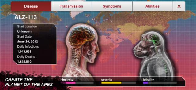 Tạo ra một thành tinh toàn dịch bệnh nguy hiểm trong game Plague Inc.