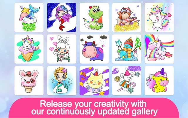 Rất nhiều bức tranh dễ thương khác sẽ được cập nhật thường xuyên