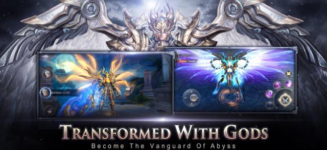 Biến hình thành các vị thần và chiến đấu lại cái ác trong game Rage of Gods 
