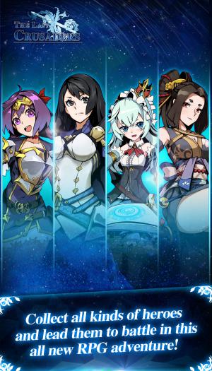 Thu thập các anh hùng và dẫn dắt họ chiến đấu trong game The Last Crusaders 