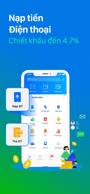 Nạp tiền điện thoại