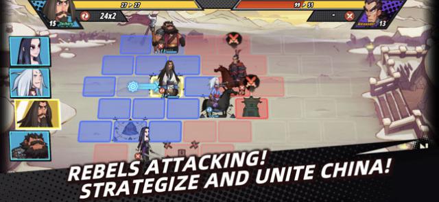 Tactical Three Kingdoms cho bạn tham gia vào các trận đánh chiến thuật và thực hiện nhiệm vụ thống nhất đất nước