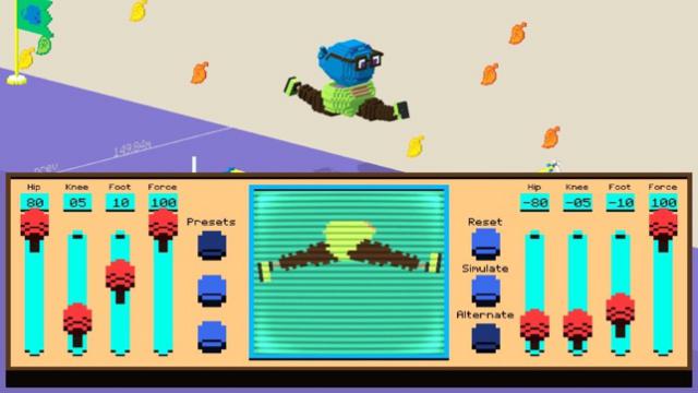 Điều chỉnh để lập trình bước đi cho nhân vật