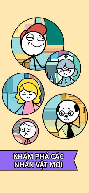 Gặp gỡ nhiều nhân vật hài hước khác nhau