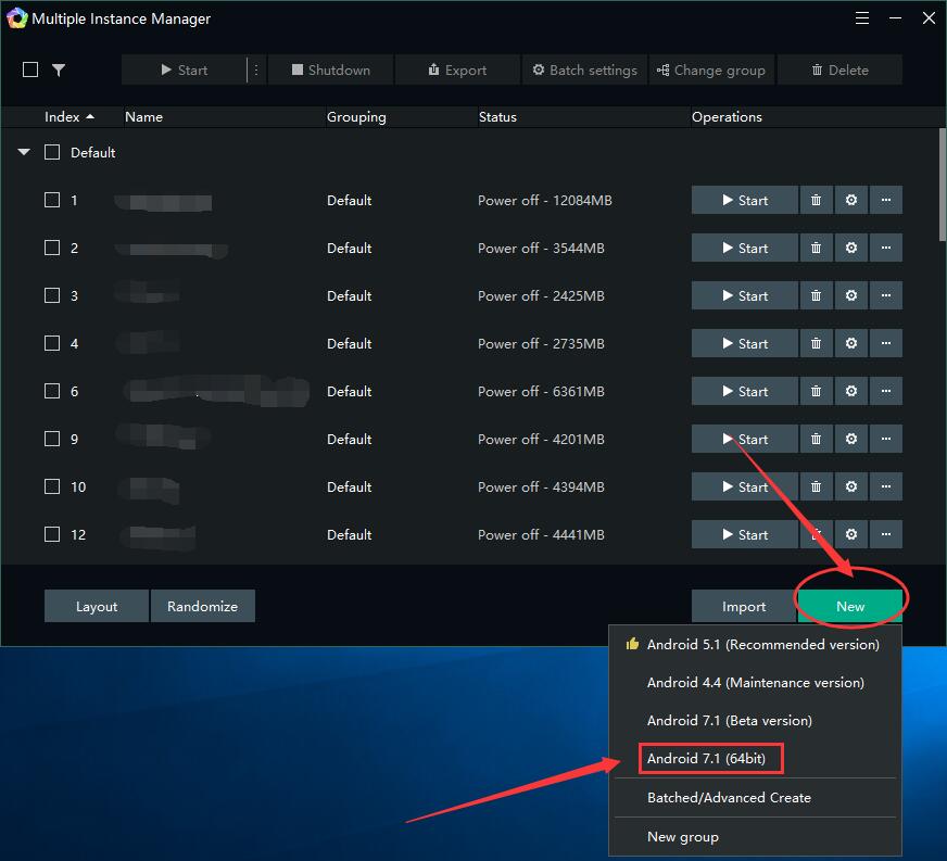 MEmu hỗ trợ giả lập Android 64-bit