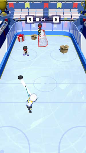 Happy Hockey có hiệu ứng hành động đặc sắc v
