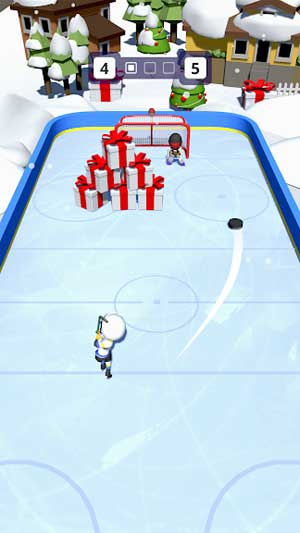 Happy Hockey là trò chơi dựa trên kỹ năng