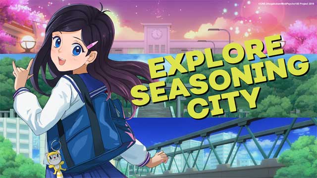 Khám phá Seasoning City và đối mặt với nhiều nhân vật phản diện từ vũ trụ Mob Psycho