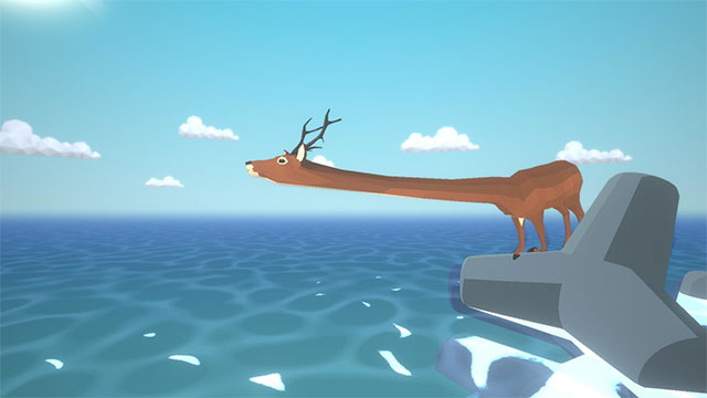 DEEEER Simulator mô phỏng công cuộc tàn phá của chú nai trong thị trấn