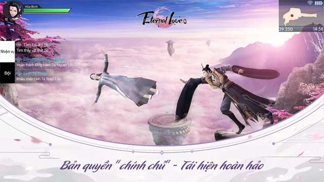 Eternal Love M Android tái hiện lại những tình tiết kinh điển ở cả trong truyện và phim