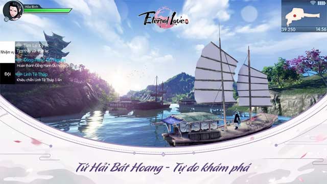 Tứ Hải Bát Hoang chân thực và huyền ảo trong Eternal Love M for Android